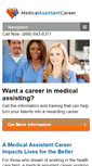 Mobile Screenshot of medical-assistant-career.com