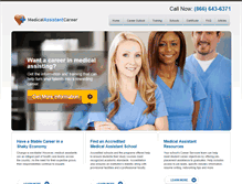 Tablet Screenshot of medical-assistant-career.com